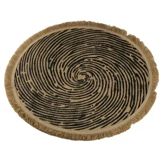 AM Design Tischset Ø 38 cm Jute Braun
