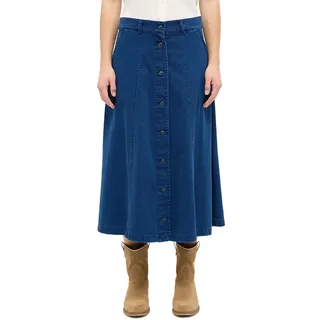 Mustang Maxirock Damen Jeansblau 30