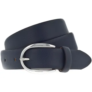 Vanzetti Damengürtel Leder 30mm blau 95