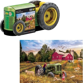 Magni Puzzle Vintage Tractor 550 Teile