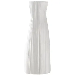 Blumenvase im nordischen Stil, simulierte Blumenvase, Dekoration, ästhetische Vase für Wohnzimmer, Esszimmer, Typ A, groß, weiß (A Type Small White)