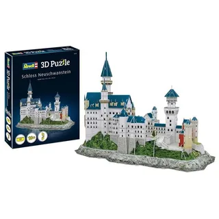 Revell® 3D-Puzzle 3D Puzzle, Schloss Neuschwanstein, 121 Teile, ab 10 Jahren, 121 Puzzleteile bunt