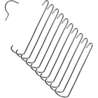 10 Stück Räucherhaken Standard 12cm Smoking Hooks Fisch Räuchern Forelle Aal