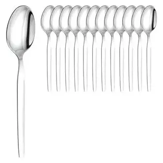 Solex Esslöffel 12 St. Edelstahl 18/10 19,6 cm Silber poliert