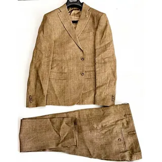 Corneliani Anzug Corneliani Herren Anzug, CORNELIANI C C COLLECTION Leinen Anzuge Elegant Look
