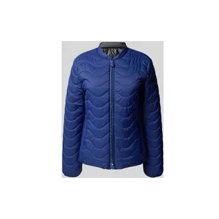 Steppjacke mit Zweiwege-Reißverschluss, Black, 40