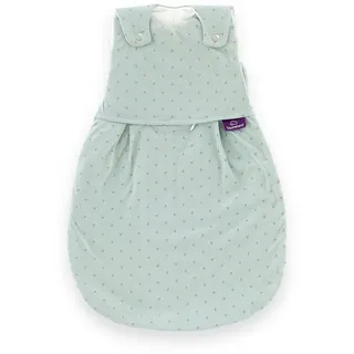 Träumeland Baby Schlafsack LIEBMICH Twister 74 cm blau 50/56-80/83