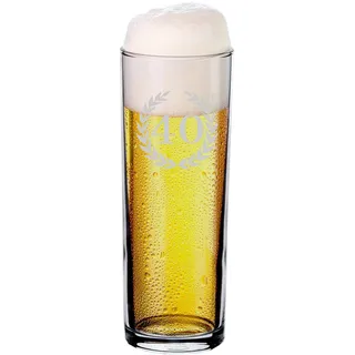 LUXENTU Kölschglas Bierglas Kölner Stange 0,2l mit Eichung | 40. Jubiläum
