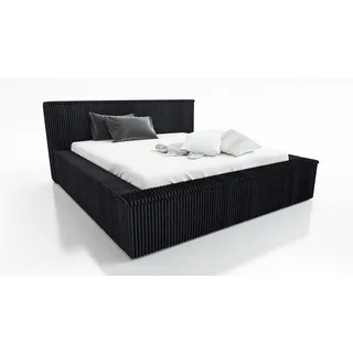 A&J MöbelLand RIO 90 x 200 cm Schwarz