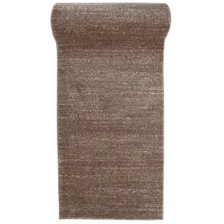 Mazovia Läufer Läufer Flurläufer Einfarbig für Vorzimmer, Küche - Braun, 120 x 200 cm, Kurzflor, Meterware, Höhe 10 mm braun 120 x 200 cm