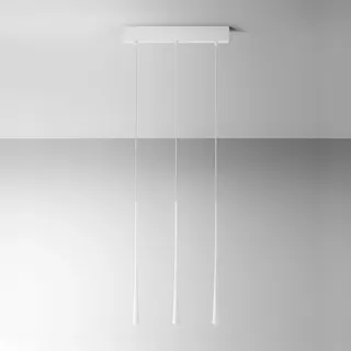 Gea Luce Dafne 3-flg. LED 16,5 W 3000 K 60 cm Satinweiß