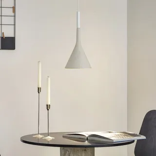 Foscarini Aplomb 1-flg. ø17 cm rund weiß