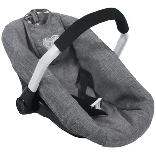 Bayer Chic 2000 Puppenautositz für Baby-Puppen Jeans grau 708 76