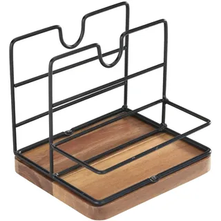 Stalgast Gewürzständer mit Serviettenhalter, 155x135x140 mm (BxTxH)