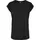 Modal Big Kurzarm-T-Shirt Black 5XL