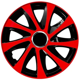NRM Drift Extra 14 Zoll 4 Stück Rot/Schwarz