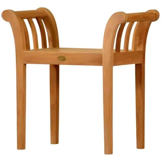 Kai Wiechmann Beistellhocker Elba 67 x 65 x 31 cm Braun
