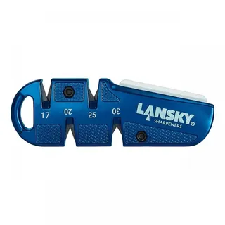Lansky Messerschärfer MULTI-ANGLE QUAD SHARP, Karbidschärfer 17, 20, 25 + 30 Grad, keramischer Stab 800er