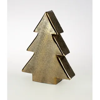 Hinstellen Tanne Neu gold Xmas Weihnachtsbaum Dekoration Weihnachten Aluminium
