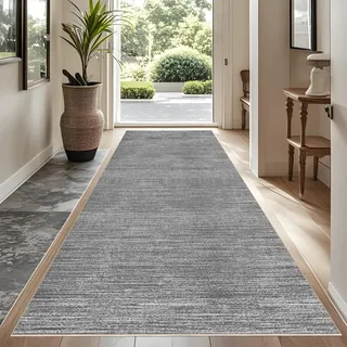 Rutschfeste Maschinenwaschbare Fußmatte 120 x 200 cm flurteppich läufer lang Flurteppich Wohnzimmer Teppich Küchenteppich Läufer für Eingang Küche Schlafzimmer Wohnzimmer, Schmutzfangmatte Innen