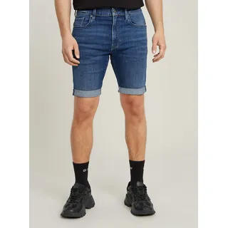 G-Star 3301 Slim Denim Shorts - Mittelblau - Herren - 34