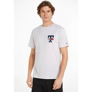 Tommy Jeans T-Shirt TJM CLSC RWB LETTERMAN TEE grau XXXL