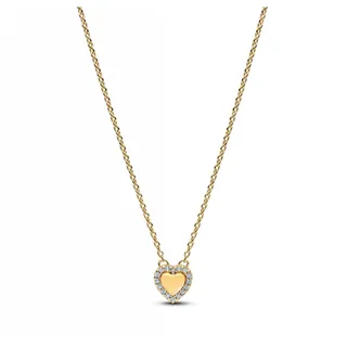 Pandora Kette mit Anhänger Herz Gold