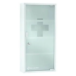 FIRST AID ONLY Medizinschrank ohne Füllung weiß