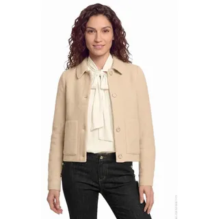 Cartoon Casual-Jacke mit aufgesetzten Taschen White Swan 40