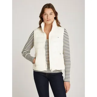 Tommy Hilfiger Feminine Gloss Weste - Ivory Petal - 2XL