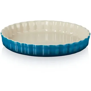 Le Creuset Tarteform 28 cm Meerblau