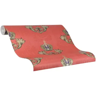 Glööckler Vliestapete GLÖÖCKLER 64 cm 10 m rot/gold