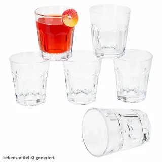 MamboCat Schnapsglas MamboCat 6x Queen Schnapsgläser 2cl bis 4cl Shot-Glas Stamper Party, Glas weiß