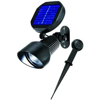esotec Solarleuchte Aluminium 9,0 cm inkl. Akku schwarz