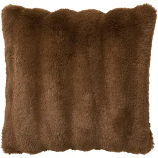 House Nordic Lærke Dekokissen 45 x 45 cm Braun