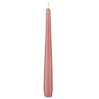 Spitzkerzen 24 x 2,3 cm altrosa 12 St.