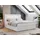Boxspringbett 120 200 H4 Weiß