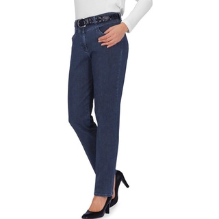 RAPHAELA by BRAX Regular-fit-Jeans RAPHAELA BY BRAX Jeans Caren darkblue Comfort Fit in Stretch-Denim blau