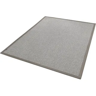 DEKOWE Teppichboden "Naturino RipsS2 Spezial" Teppiche Flachgewebe, meliert, Sisal-Optik, In- und Outdoor geeignet Gr. B/L: 120 cm x 200 cm, 8 mm, 1 St., grau Teppichboden