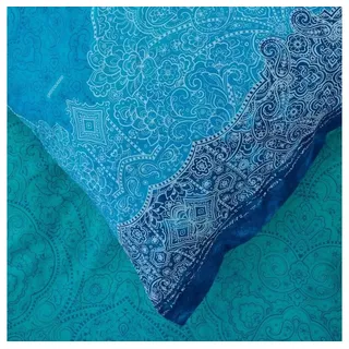 Bassetti Bettwäsche Bettwäsche Dolceacqua Bluette 240 x 220 cm, Mako Satin, 3 teilig blau