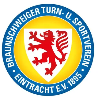 Wandtattoo WALL-ART "Eintracht Braunschweig Logo" Wandtattoos Gr. B/H/T: 90 cm x 90 cm x 0,1 cm, bunt (mehrfarbig) Wandtattoos Wandsticker selbstklebend, entfernbar