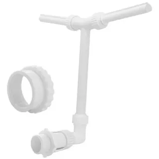Poolbrunnen, Aufstell-/einbaupool, Poolzubehör Mit Doppelsprinkler, 2-in-1-aufstellpool, Verstellbarer Poolbrunnen, Gartenbewässerung