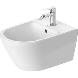Duravit D-Code 36x54cm, mit Hahnloch, Überlauf, weiß