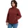 High Curl Fleecejacke Merlot XS