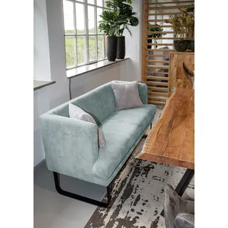 Gutmann Factory Küchensofa, Breite 170 cm, Metallfüße blau