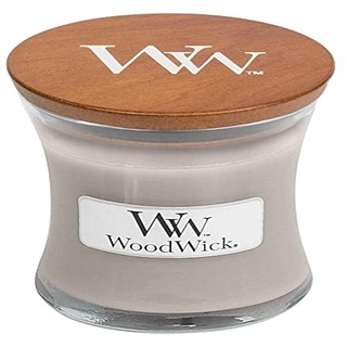 WoodWick Duftkerze, Glas, weiß, 85 g