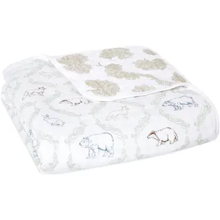 aden + anais™ Essentials Baumwoll-Musselin-Decke Harmony-Folk Forest
