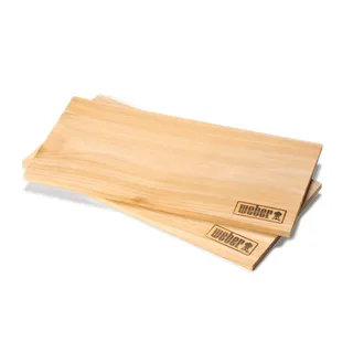 Weber Räucherholz Zeder 40 x 15 cm beige
