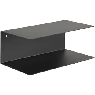 Actona Wandregal 35 x 14 x 20 cm Schwarz