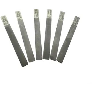 6-teiliges Gitarren-Sattel-Feilen-Set für Saitennut und Bundkrönung, Edelstahl-Werkzeug für Gitarrenbauer und Reparatur(electric 10-46)